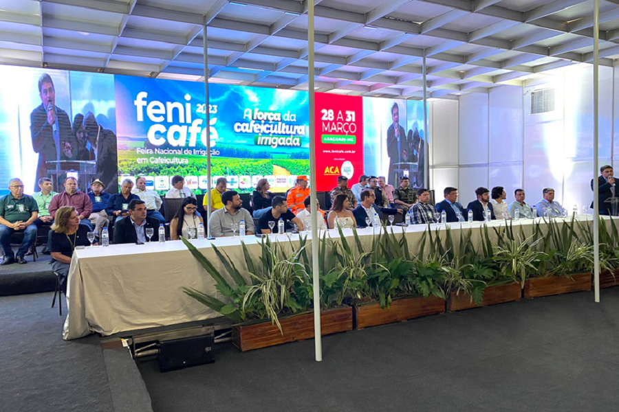 Legislativo participa da abertura da Café Agro 2023