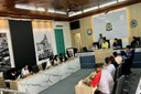 Vereadores jovens realizam primeira sessão Vereadores jovens realizam primeira sessão