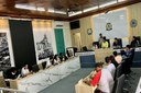 Vereadores jovens realizam primeira sessão Vereadores jovens realizam primeira sessão