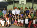 Câmara Municipal participa de inauguração de quadra e outras diversas atividades em Piracaíba